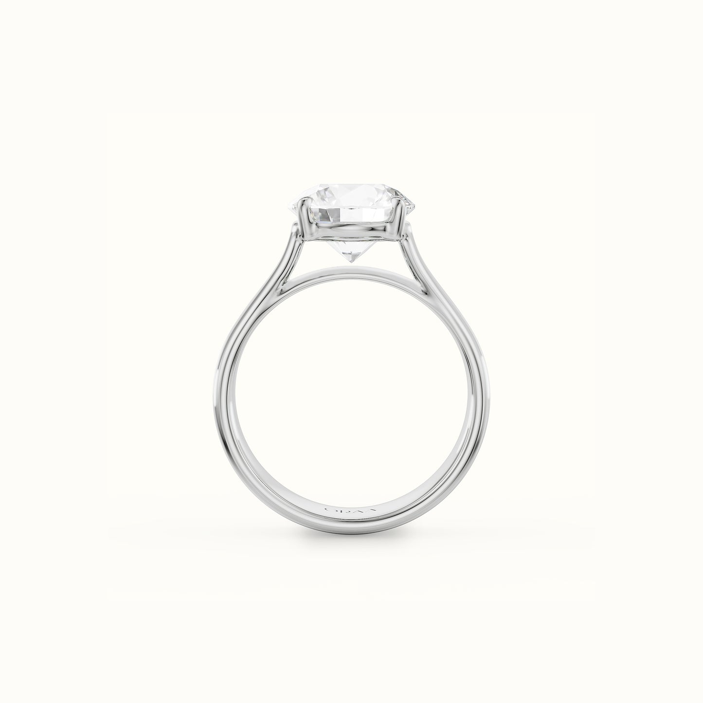 Round Wide Band Ring
