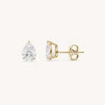 Pear Diamond Studs