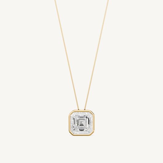 Classic Asscher Cut Pendant