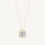 Classic Asscher Cut Pendant