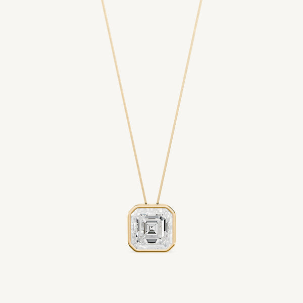 Classic Asscher Cut Pendant