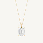 Classic Emerald Cut Pendant