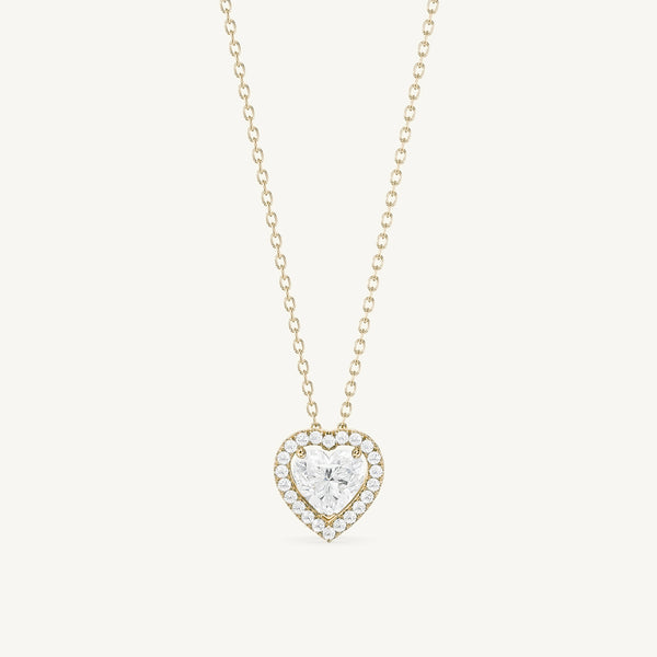 Heart Halo Pendant