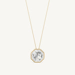 Octagon Round Pendant