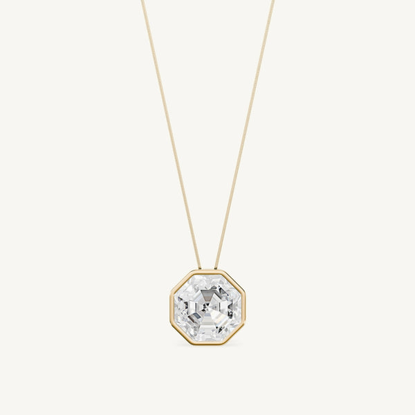 Octagon Round Pendant