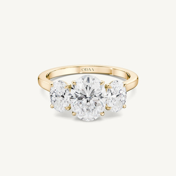 Oval Trio Ring