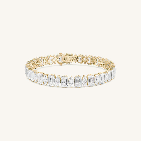 Marquise Diamond Tennis Bracelet