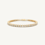 Round Bezel Tennis Bracelet