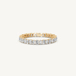 Oval & Emerald-Cut Tennis Bracelet