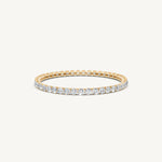 Round Diamond Bangle