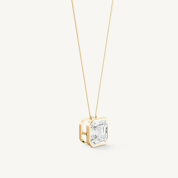 Classic Asscher Cut Pendant