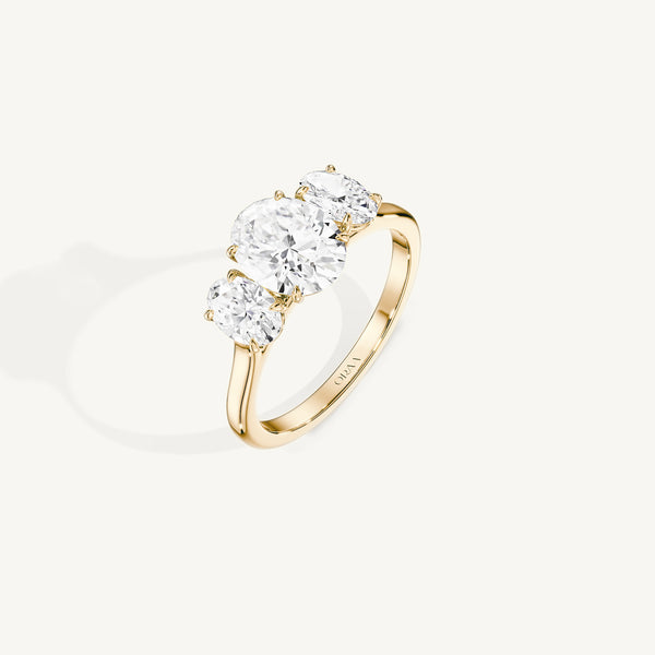 Oval Trio Ring