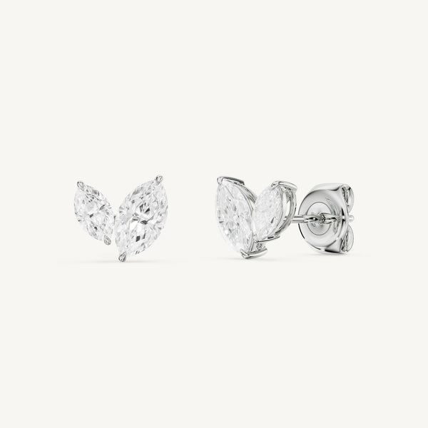 Marquise Toi Et Moi Studs