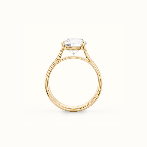 Round Wide Band Ring