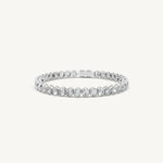 Oval Bezel Tennis Bracelet