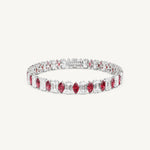 Marquise Ruby Tennis Bracelet