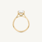 Emerald-Cut Wide Band Ring