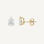 Pear Diamond Studs