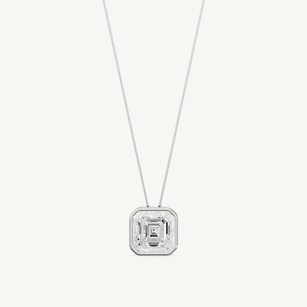 Classic Asscher Cut Pendant