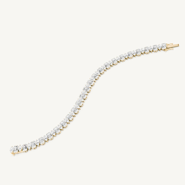 Marquise Diamond Tennis Bracelet