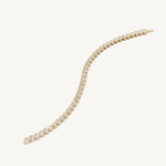 Oval Bezel Tennis Bracelet