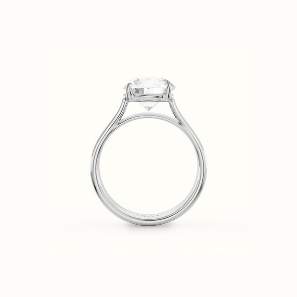 Round Wide Band Ring