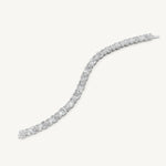 Oval & Emerald-Cut Tennis Bracelet