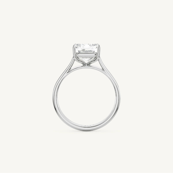 Emerald-Cut Wide Band Ring
