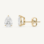 Pear Diamond Studs